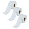 vhbw 3 x Label Roll 41 mm x 89 mm