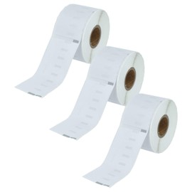 vhbw 3 x Label Roll 41 mm x 89 mm (300 Labels) Replacement for Dymo 11356 for Label Printers