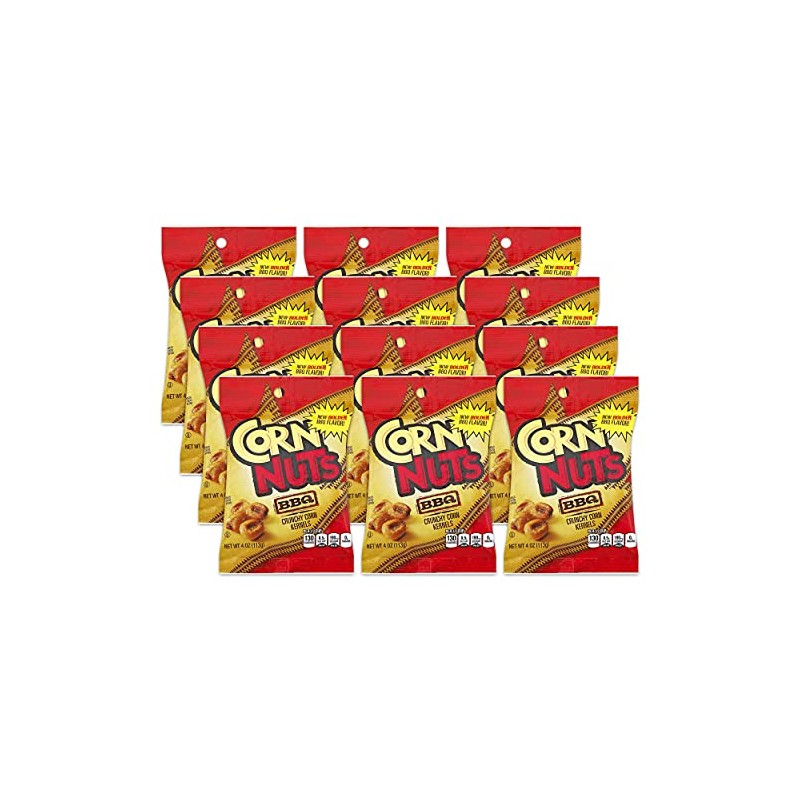 Cornnuts BBQ Bag, 4-ounces (Pack of12)