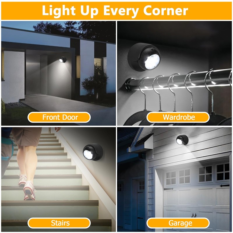 LemonBest Motion Sensor Outdoor Lights - Outdoor Motion Sensor Light