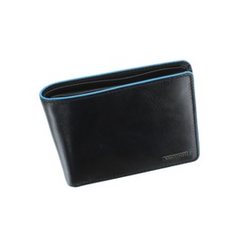 VISCONTI Alps Collection OZWALD Bi-Fold Leather Wallet - RFID Protected - ALP85 Black