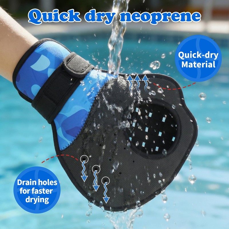 Water Baseball Glove Set, Pool Toys for Youth Adults, Beach