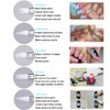 5pcs Nail Art Dotting Tools Pen Dual Head UV Gel