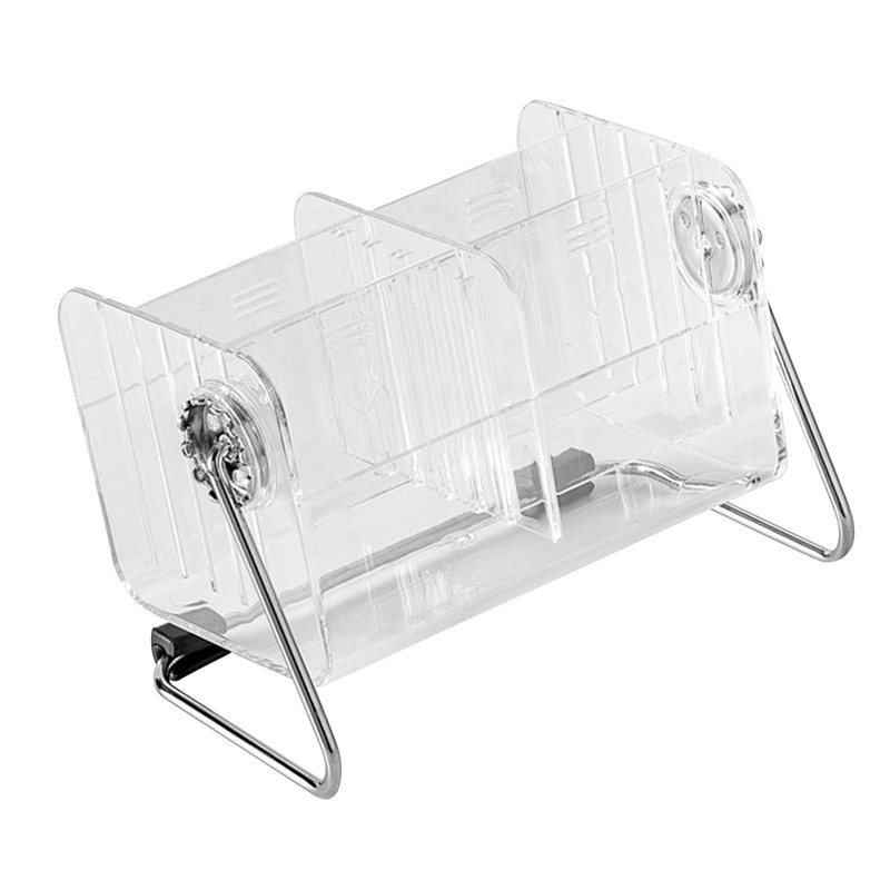 Rotating Clear Acrylic Desk Organizer for Office Supplies Desk Accessories