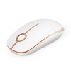 Vssoplor Wireless Mouse, 2.4G Slim Portable Computer Laptop Mouse with