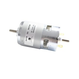 CHANCS Low Noise Double Shaft Motor 775 DC 12V 3500RPM DC 36V 9000RPM 5mm Shaft DC Motor High Torque High Power for Circular Saw