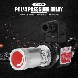 EVTSCAN High Pressure 5 to 35 MPa Adjustable Hydraulic Pressure Switch, 1/4" NPT Port, for Hydraulic System, Industrial Machinery