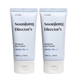 Etude Sunjeong Director Moisture Sun Cream 50ml+50ml Double Plan x2SET / 에뛰드 순정 디렉터 수분 선크림 50ml+50ml 더블기획 x2SET