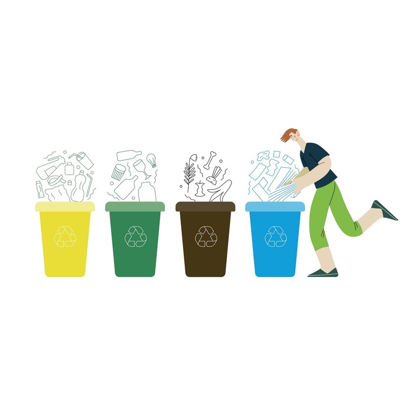 IDEA HOME - Pack of 20 LDPE Bin Bags, Rubbish