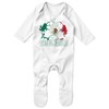Purple Print House Mexico Flag Football Romper Suit Mexican Soccer
