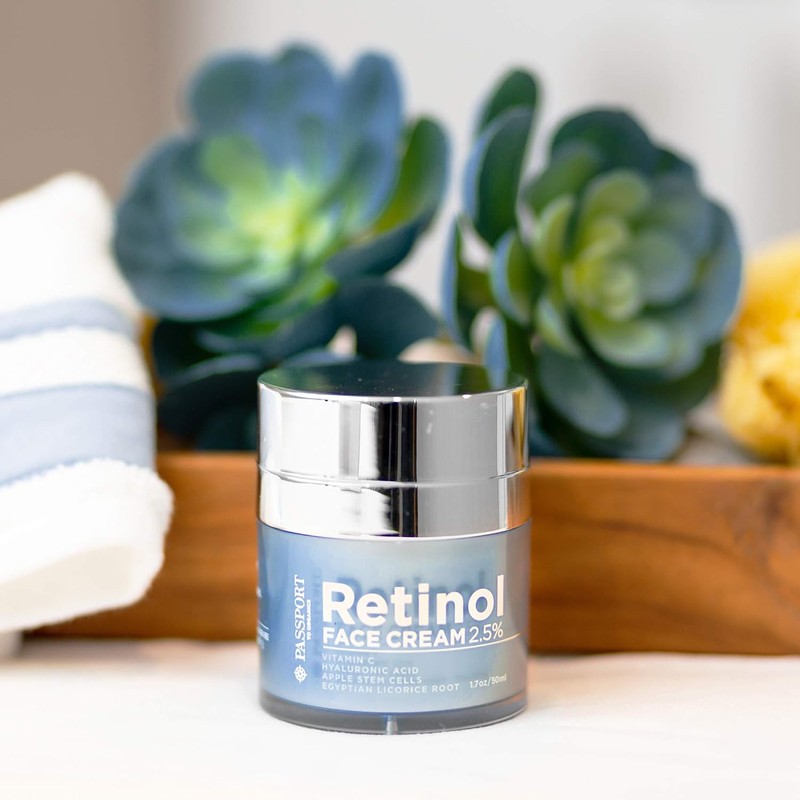 Passport to Organics Retinol 2.5% High Potency Anti-Aging Cream, 1.7oz