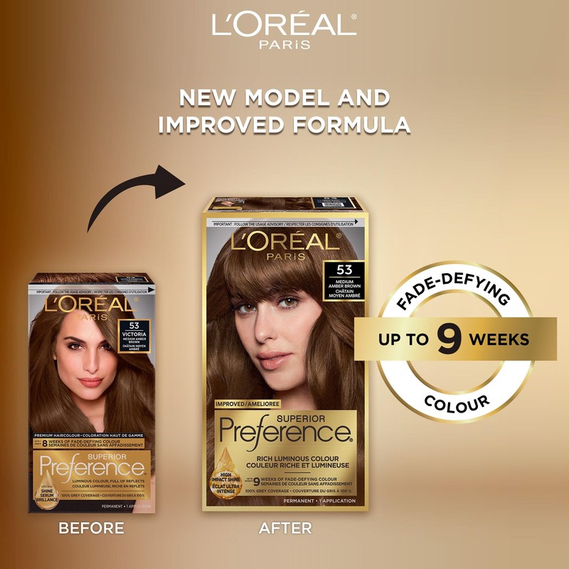 L'oreal Paris LOral Paris Superior Preference 9 weeks of Luminous