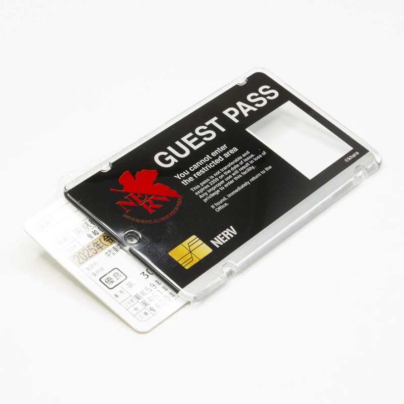EVANGELION Cosplay Acrylic Pass Case NERV (Type A)