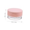 Baluue Cosmetic Container Pcs Plastic Loose Powder Box Diy Beauty