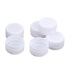 100Pcs Useful Plastic Canning Jars Caps Practical Poly Seal Screw