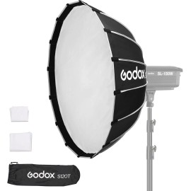 Godox S120T 120cm Stroble Flash Quick Release Umbrella Softbox Bowens Mount GBLM