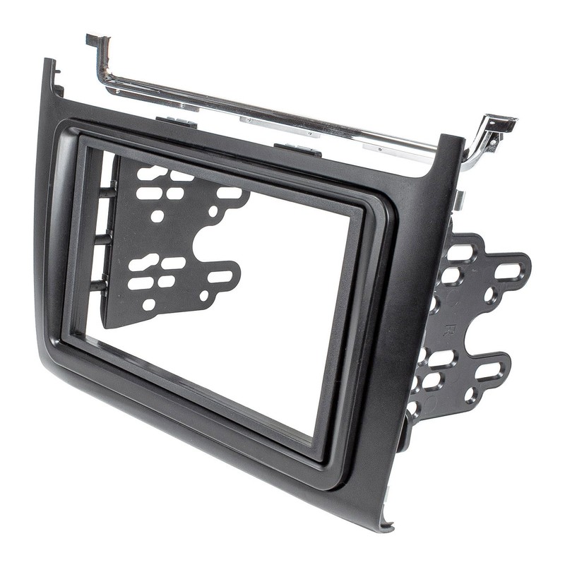 tomzz Audio 2457-057 Double DIN Radio Faceplate Compatible with VW