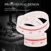 2PCS Knitter RulersKnitting Machine Needle Rulers, Hip Curve Ruler for