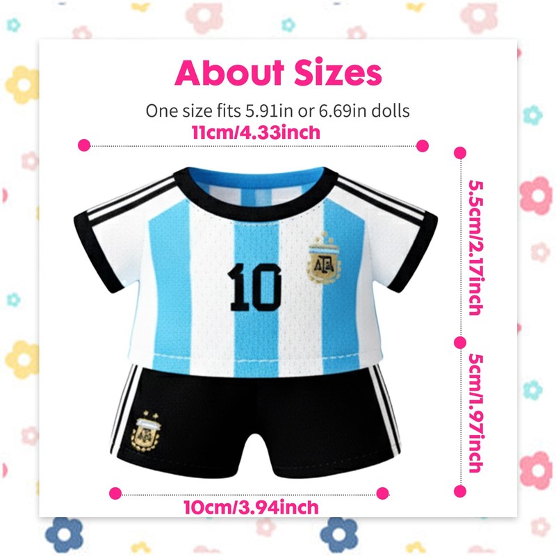 CiuZikGok Doll Clothing Set (Doll Not Included) - Cute Shorts