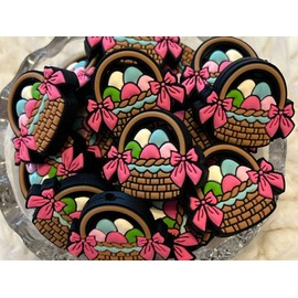 Unbranded Easter Basket Silicone Focal Beads For Focal Pens and Focal Jewelry DIY Crafts