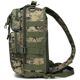 ATBP Tactical Crossbody Sling Backpack Militray Shoulder Holster Bag For Men Chest Pack Hiking Daypack 15L