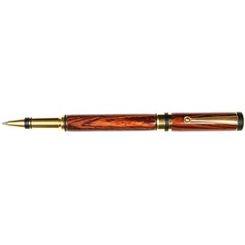 Lanier Pens Elite Rollerball Pen - 24kt Gold - Cocobolo