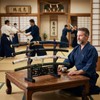 Barydat 4 Tier Katana Sword Stand with Cutout Design
