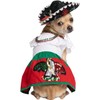 Genérico Disfraz China Poblana Mexicano para Perro y Gato con