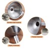 3 Piece Stainless Steel Funnels Set, maxin Multi-use Kitchen Funnel