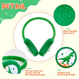 Ear Muffs for Kids Girls Boys Ear Warmers Adjustable Winter Earmuffs Outdoor Ear Covers for Toddler Youth Cold Weather (Tie-Dyed)