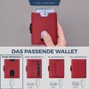 VON HEESEN Credit Card Holder Credit Card Holder, red, Without
