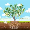 3Pack Coconut Fiber Mulch Ring, 14 Inch Coco Coir Tree