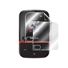 IPG For SanDisk Clip Sport Go (2 Units) SCREEN Protector Invisible Ultra HD Clear Film Anti Scratch Skin Guard - Smooth/Self-Healing/Bubble -Free