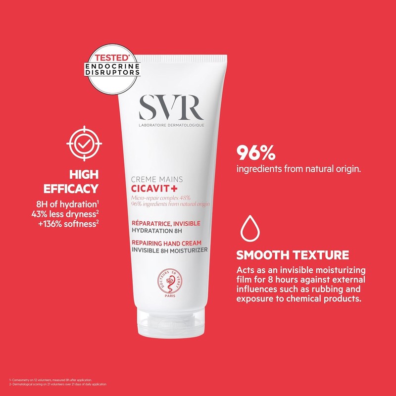 SVR Cicavit Crema Protectora para Manos para Piel Irritada y