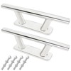 VEITHI 2 Pack Boat Cleat Stainless Steel,Dock Cleats 8 inch,Rope