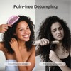 AIMIKE Glacier Detangling Brush, Pain-Free Detangler Brush for Curly Hair