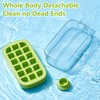 Crush Cup Ice Cube Bottle, Ice Cube Bottle with Straw,
