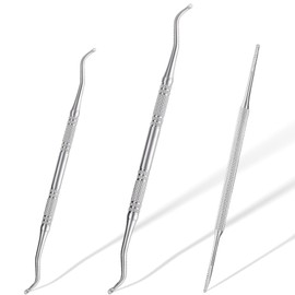 Ingrown Toenail Care Kit – Professional Pedicure Tools, Toenail Lifters & File for Nail Maintenance, Nail Cleaning Set