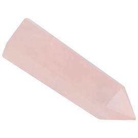Fluorita Hexagonal Varita Hexagonal Fluorita Piedra de Fluorita Hexagonal Rosa Cristal de Cuarzo Rosa Varita Hexagonal Cristal Grava Curación (Cuarzo rosa 6-7cm)