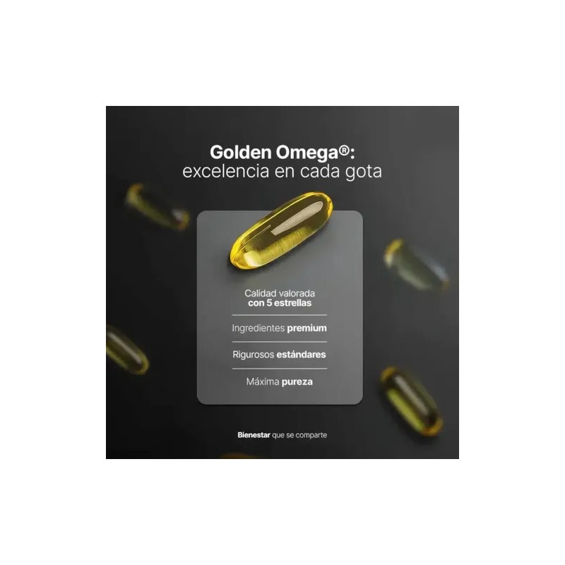 Suplemento Omega Platinum Cápsulas 1000 Life Sabor