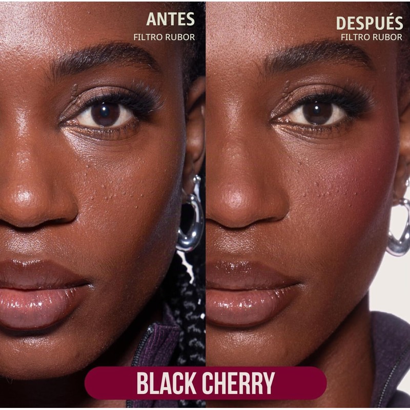 Rubor Líquido Huda Black Cherry 0,15 fl oz – Brillo