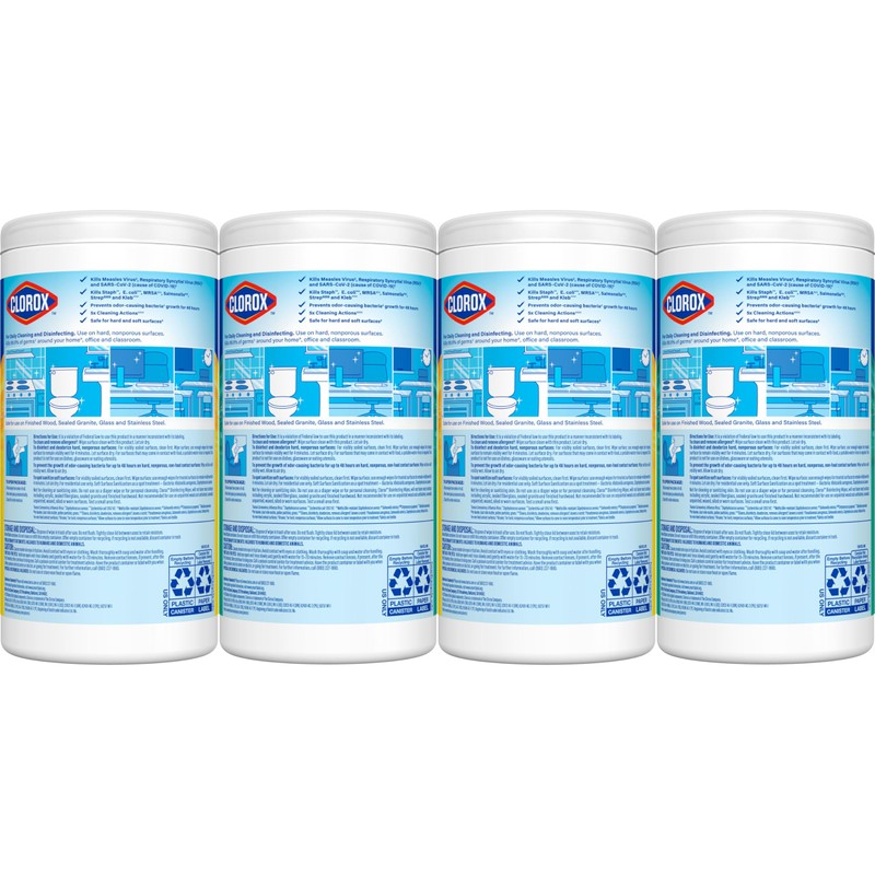 Clorox Disinfecting Cleaning Wipes Variety Pack, 75 Count Each, Pack