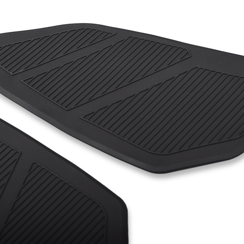 Motorcycle Tank Grip Protector Pads, Anti-Slip Honeycomb Design, Compatible with