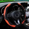 Car Steering Wheel Cover for 14.5–15 Inch Wheels – PU