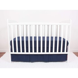 CaSaJa Value 3 Pack Soft Fitted Crib Sheets with Napping Surface, Cozy and Hypoallergenic for Baby Skin, Fits Standard Cribs or Toddler Beds 28 inches x 52 inches, Navy Blue & Baby Grey & Navy Blue
