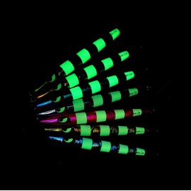 OCEAN CAT Fast Slow Metal Lead Jig Jigging Fishing Lures Glow Saltwater Offshore Fishing Jigs Speed Jigging Slow Jigging Pitching Lures Vertical Jigging Assist Hooks (#012: Green&Gold, 120g)