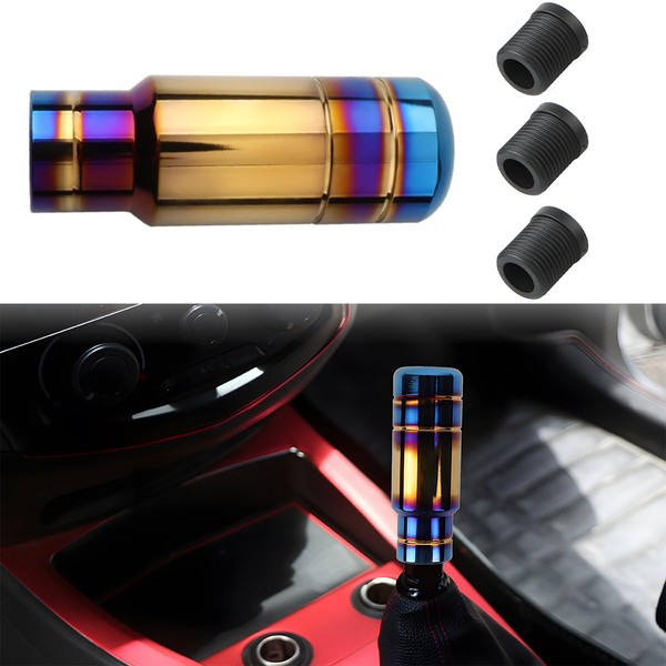 JNNJ Universal Auto Schalthebelknauf, Universal Aluminium Schalthebel, Universal Aluminium Legierung