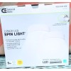 Commercial Electric 54692141 Spin Light 5 in. White LED Ceiling