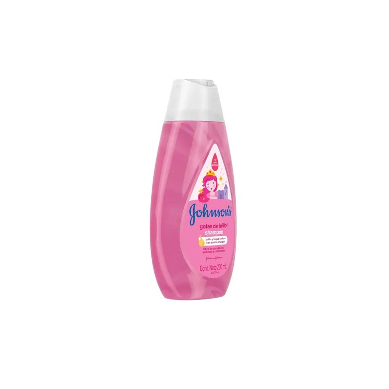 Shampoo Infantil JOHNSON'S Gotas de Brillo 200 ml