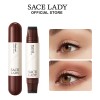 Sace Lady Doble Sello Delineador De Ojos Waterproof 2.8g